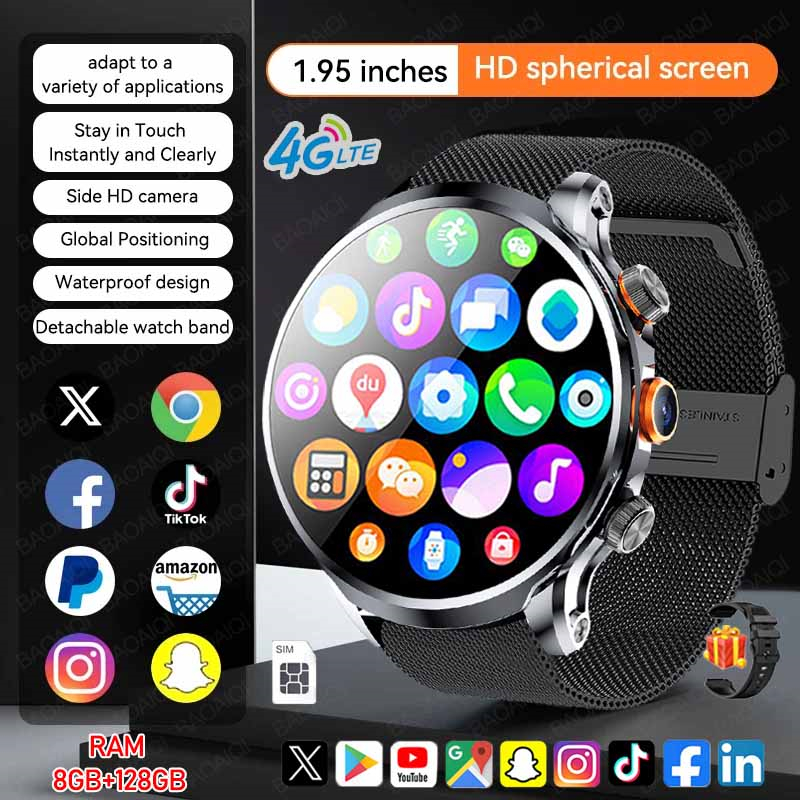 5G/4G Full Netcom Smart Watche - Seaweed Snack ulasan dan harga