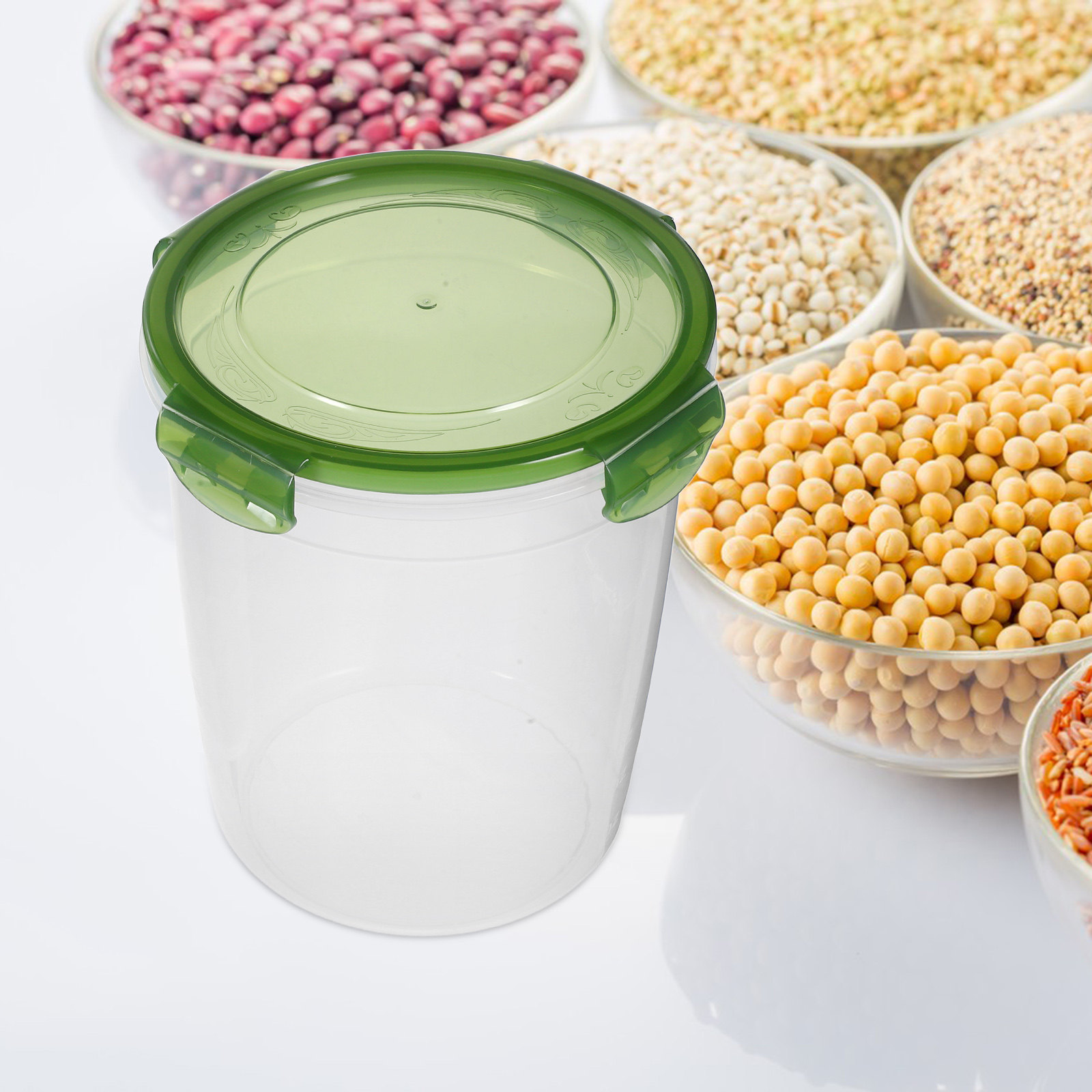2Pcs Airtight Food Jar PP Plas - Dried Fruit ulasan dan harga