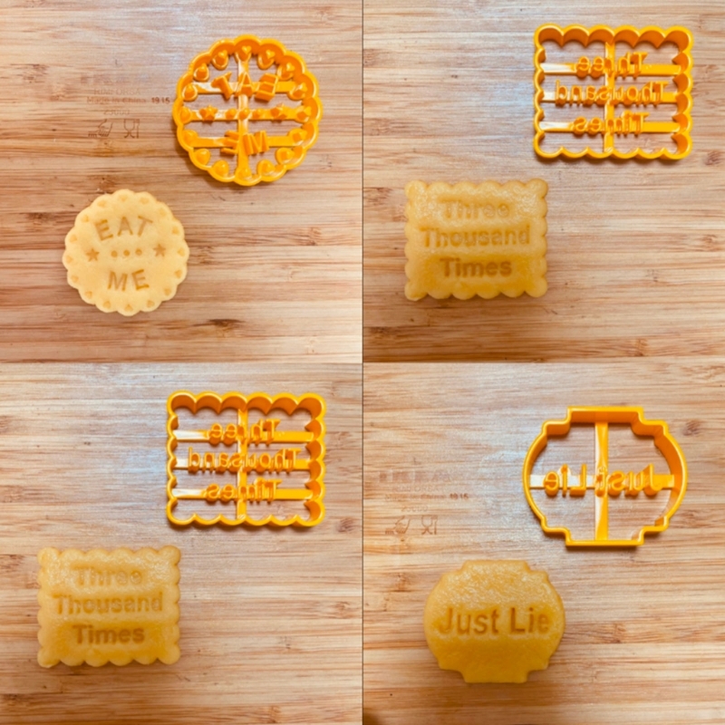  Pack Of 4 ABS Cookie Cutters  - Cookies Pack ulasan dan harga