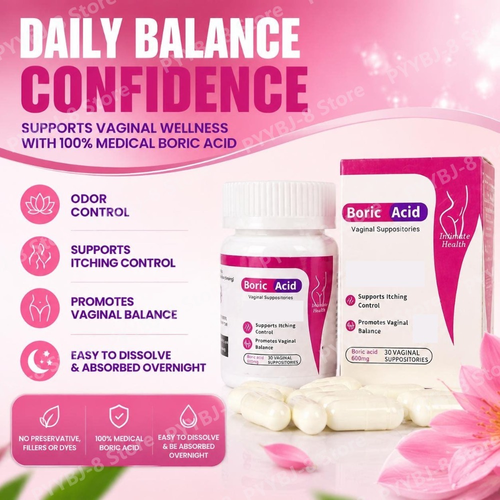 Boric Acid Vaginal Suppositori - Dried Fruit ulasan dan harga