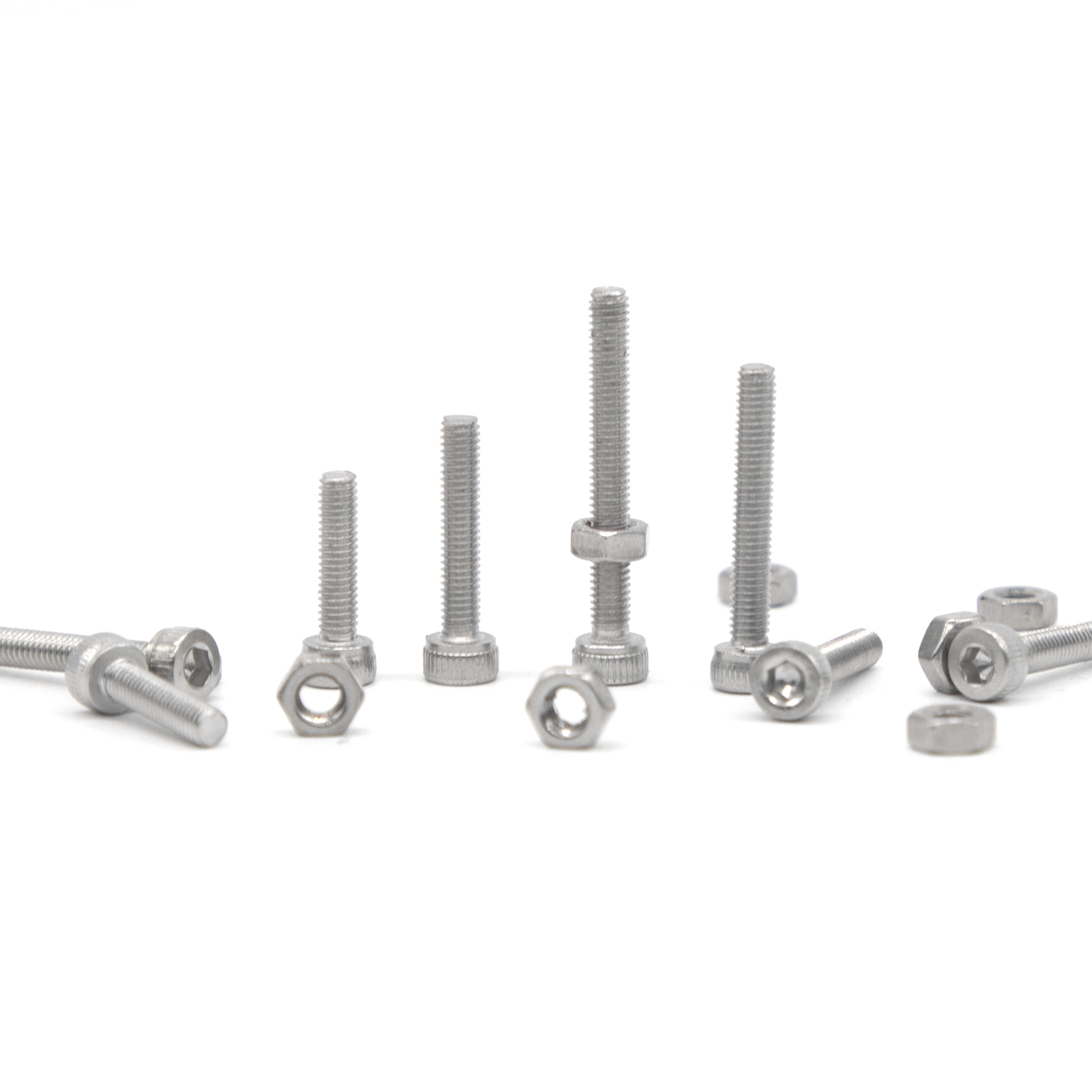 150PCS Hex Head Screw And Nut  - Nuts Mix ulasan dan harga