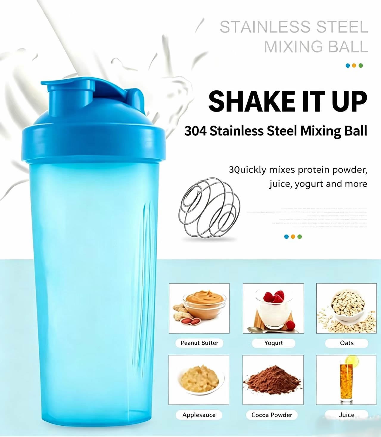 2PCS 20 oz Protein Shaker Bott - Protein Bar ulasan dan harga