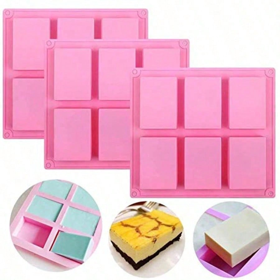 1-2 Pack 6‑Cavity DIY Silicone - Cookies Pack ulasan dan harga