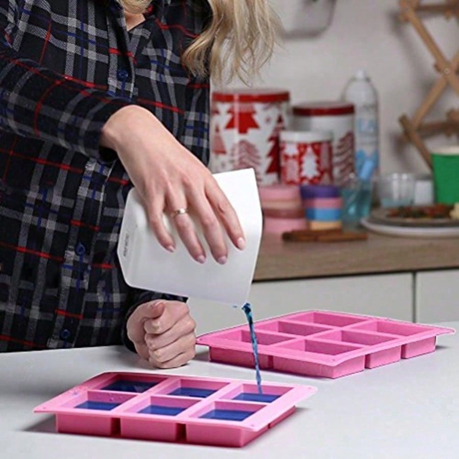 1-2 Pack 6‑Cavity DIY Silicone - Cookies Pack ulasan dan harga