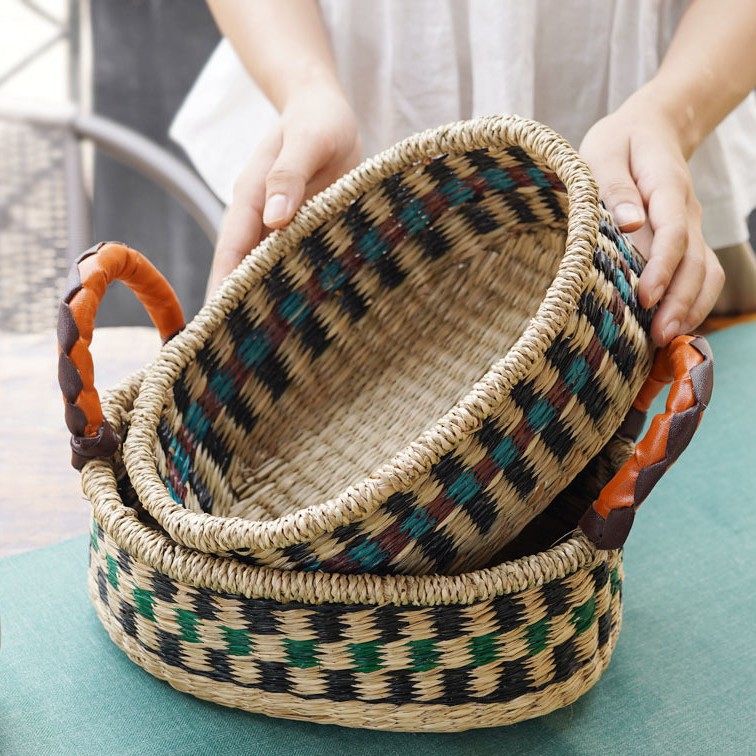 Seaweed woven storage basket C - Seaweed Snack ulasan dan harga